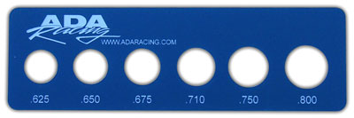 (image for) Spindle Sizing Gauge